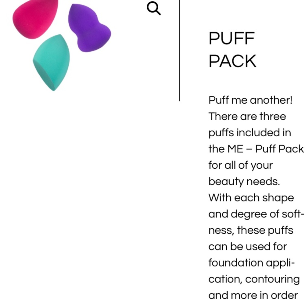 ME MakeOver Essentials Puff Pack - Picture 4 of 5